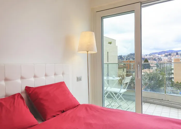 アパート Prestige By Quokka 360 - Spacious Flats With Terraces ルガーノ