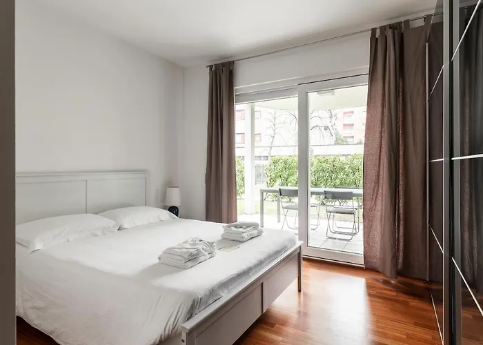 アパート Prestige By Quokka 360 - Spacious Flats With Terraces ルガーノ